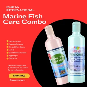 Marine Fish Care Combo- Anti parasitic Agent for Marine and Fresh Water Fish & Fish Eggs